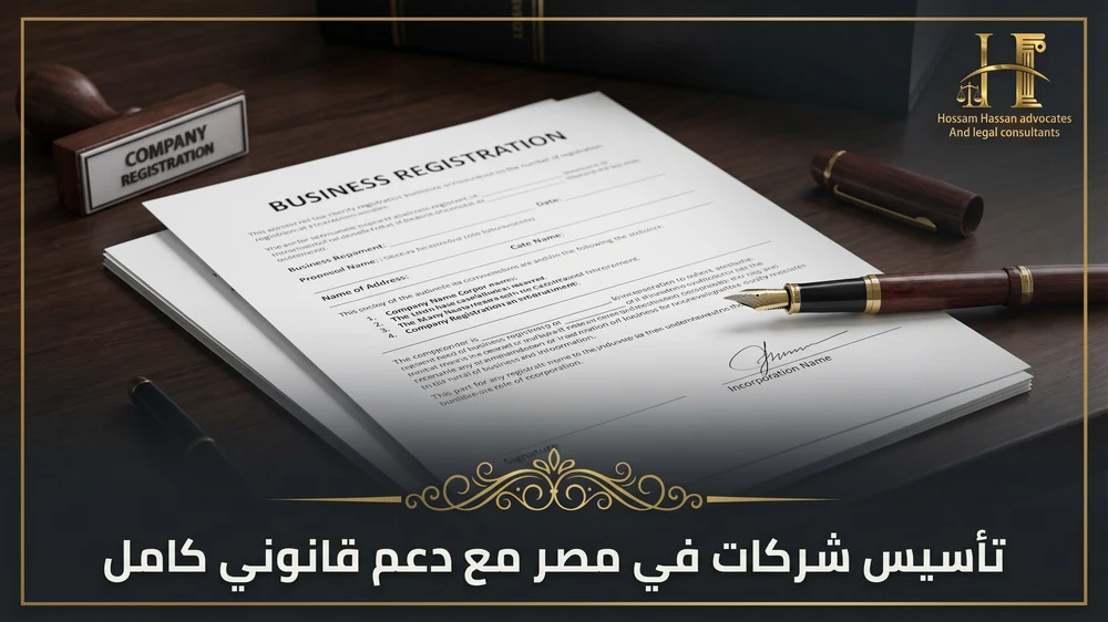 تأسيس شركات في مصر مع دعم قانوني كامل