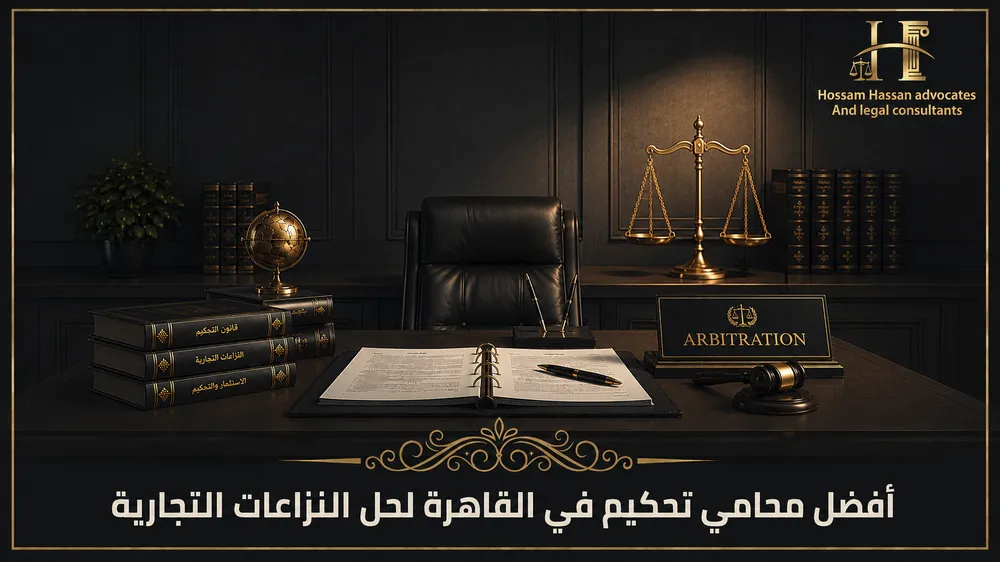 أفضل محامي تحكيم في القاهرة لحل النزاعات التجارية