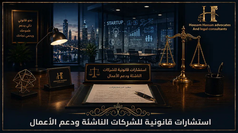 استشارات قانونية للشركات الناشئة ودعم الأعمال