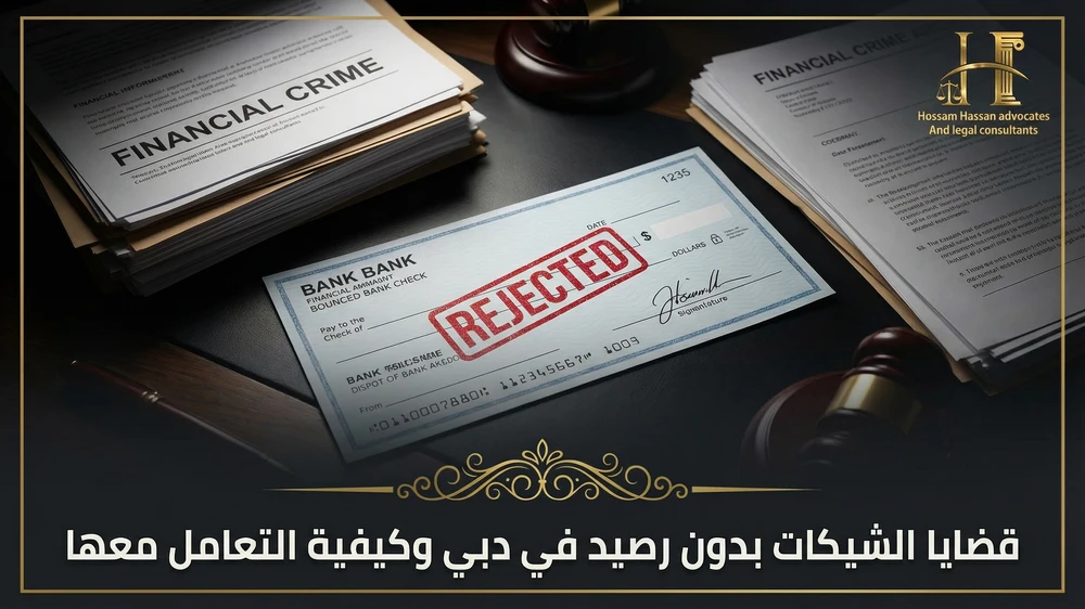 قضايا الشيكات بدون رصيد في دبي وكيفية التعامل معها