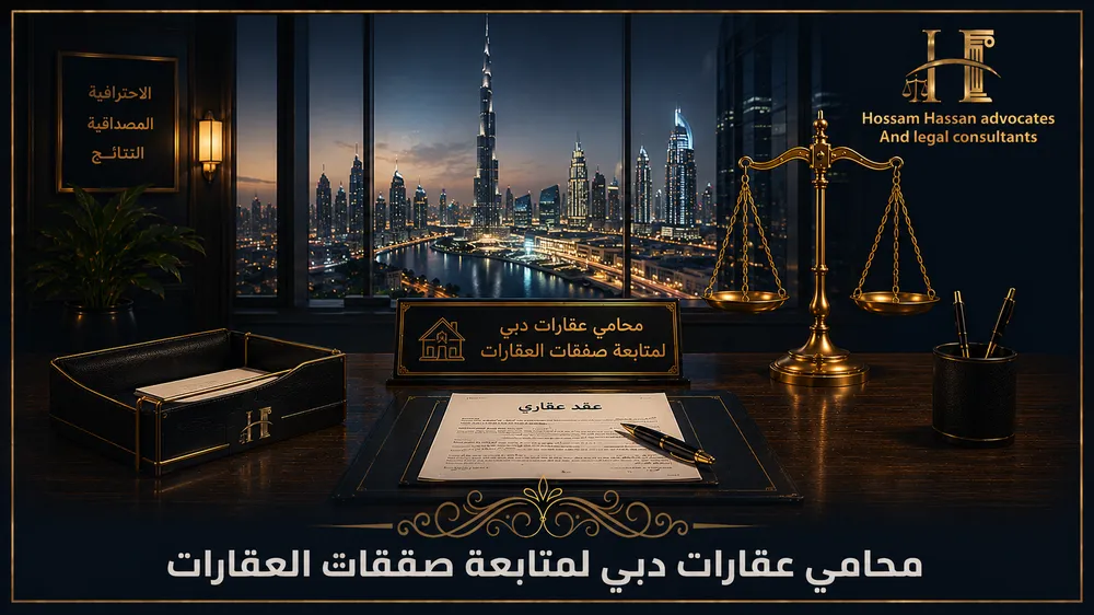 محامي عقارات دبي لمتابعة صفقات العقارات