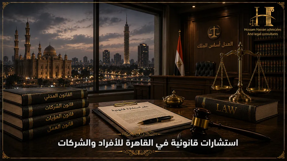 استشارات قانونية في القاهرة للأفراد والشركات