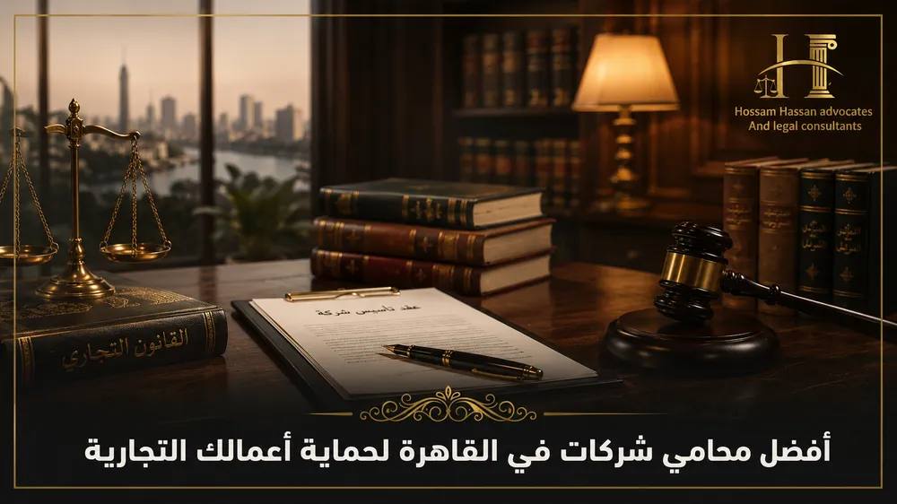 أفضل محامي شركات في القاهرة لحماية أعمالك التجارية