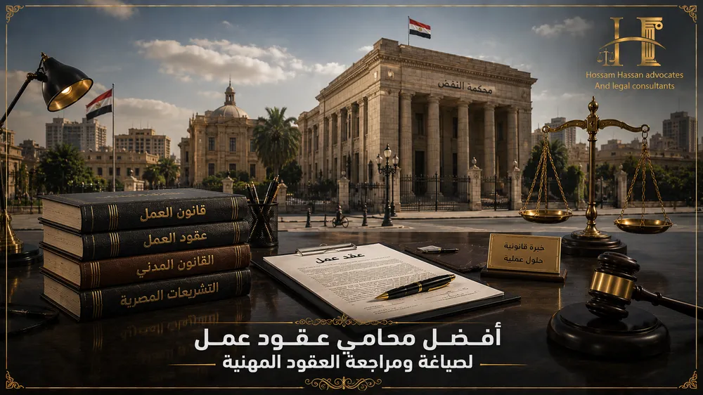 أفضل محامي عقود عمل لصياغة ومراجعة العقود المهنية