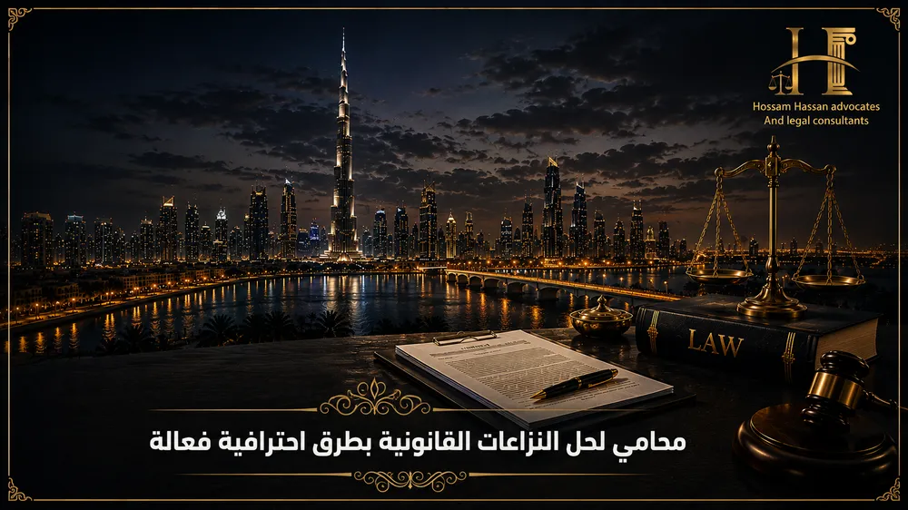 محامي لحل النزاعات القانونية بطرق احترافية فعالة
