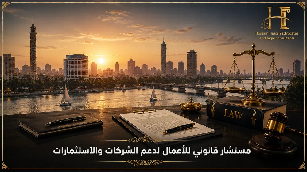 مستشار قانوني للأعمال لدعم الشركات والاستثمارات